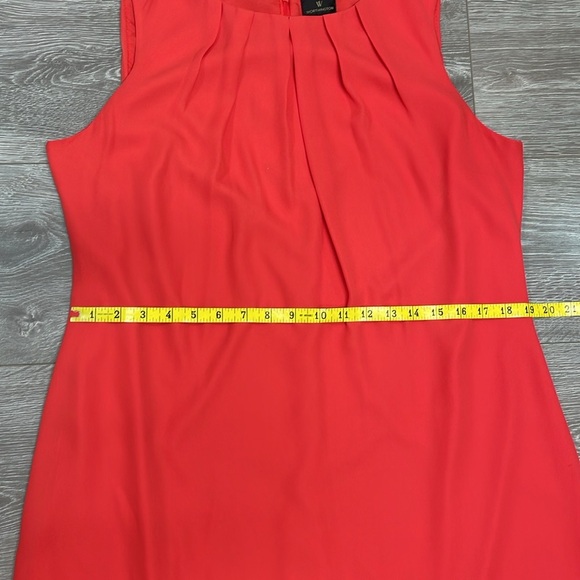 Worthington Red Sleeveless Sheath Dress 14 - Picture 9 of 15